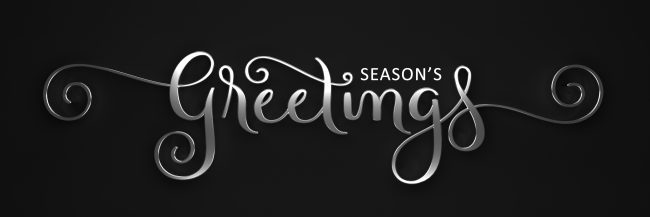 3d,Render,Of,Season’s,Greetings,Metallic,Silver,Brush,Calligraphy,On